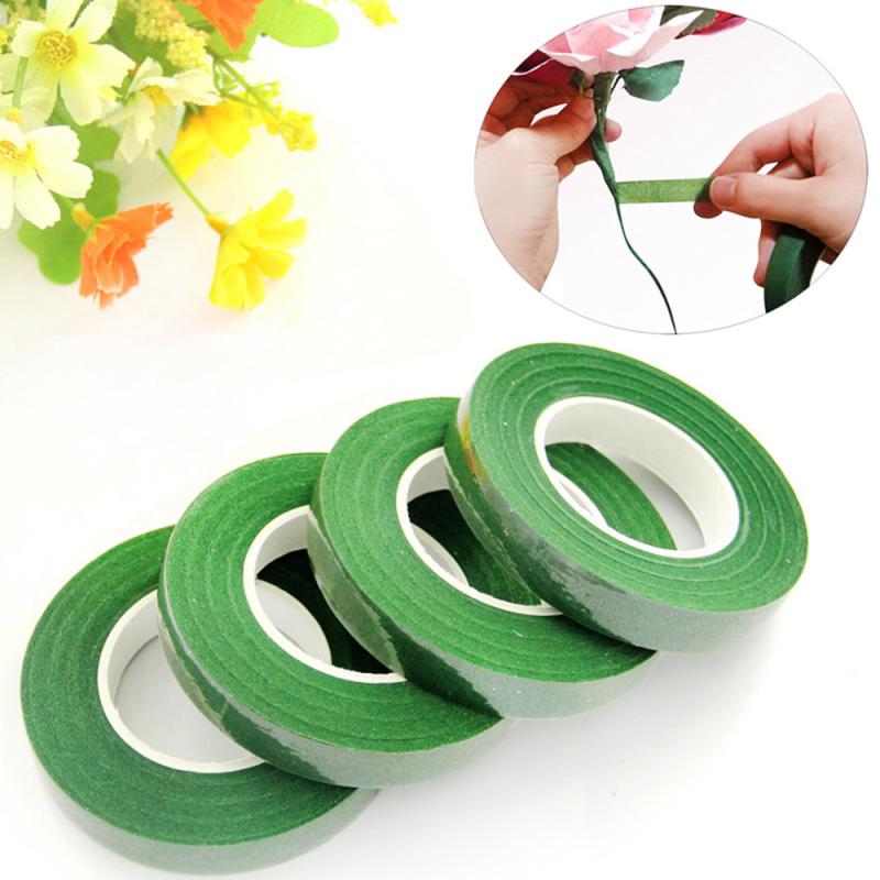 Florist Supply House - Fitas verdes florais 12mm * 30