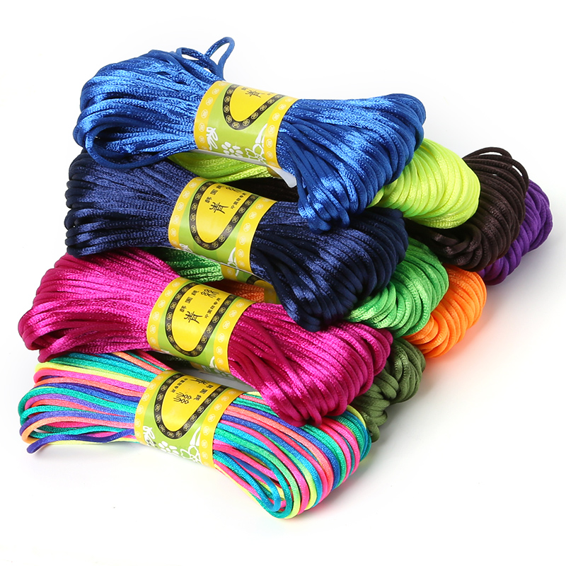Ribbon Wired Satin - Cordão de cetim para macrame, 2.5mm