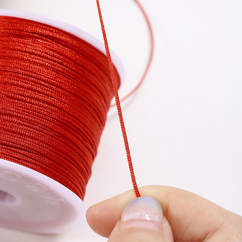 50m/rolo 0.8mm fio de náilon c - Ribbon Wired Satin avaliação e preço