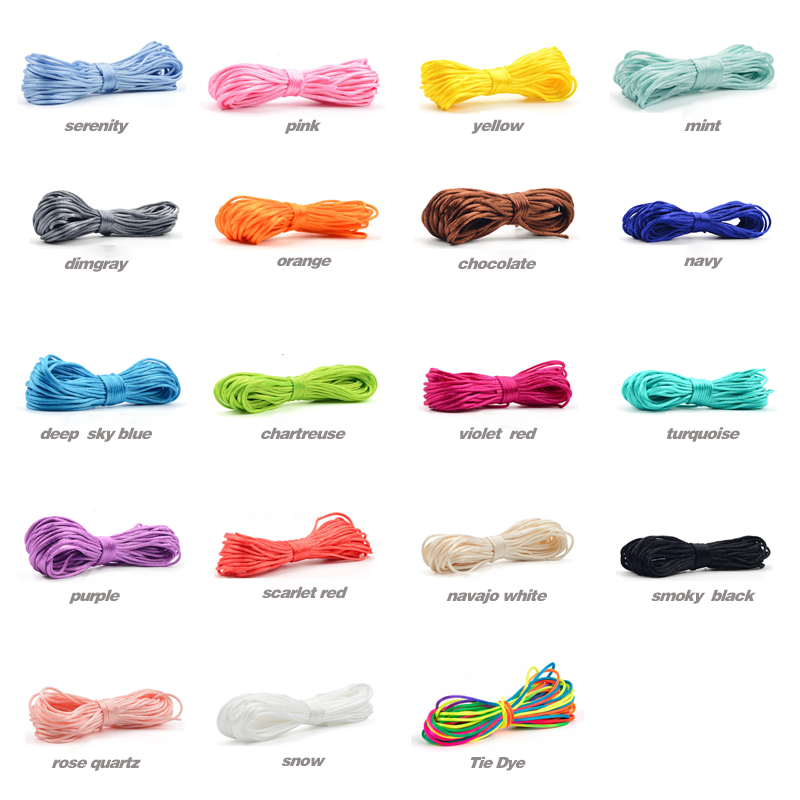 20 m/lote diy cabos de náilon  - Ribbon Wired Satin avaliação e preço