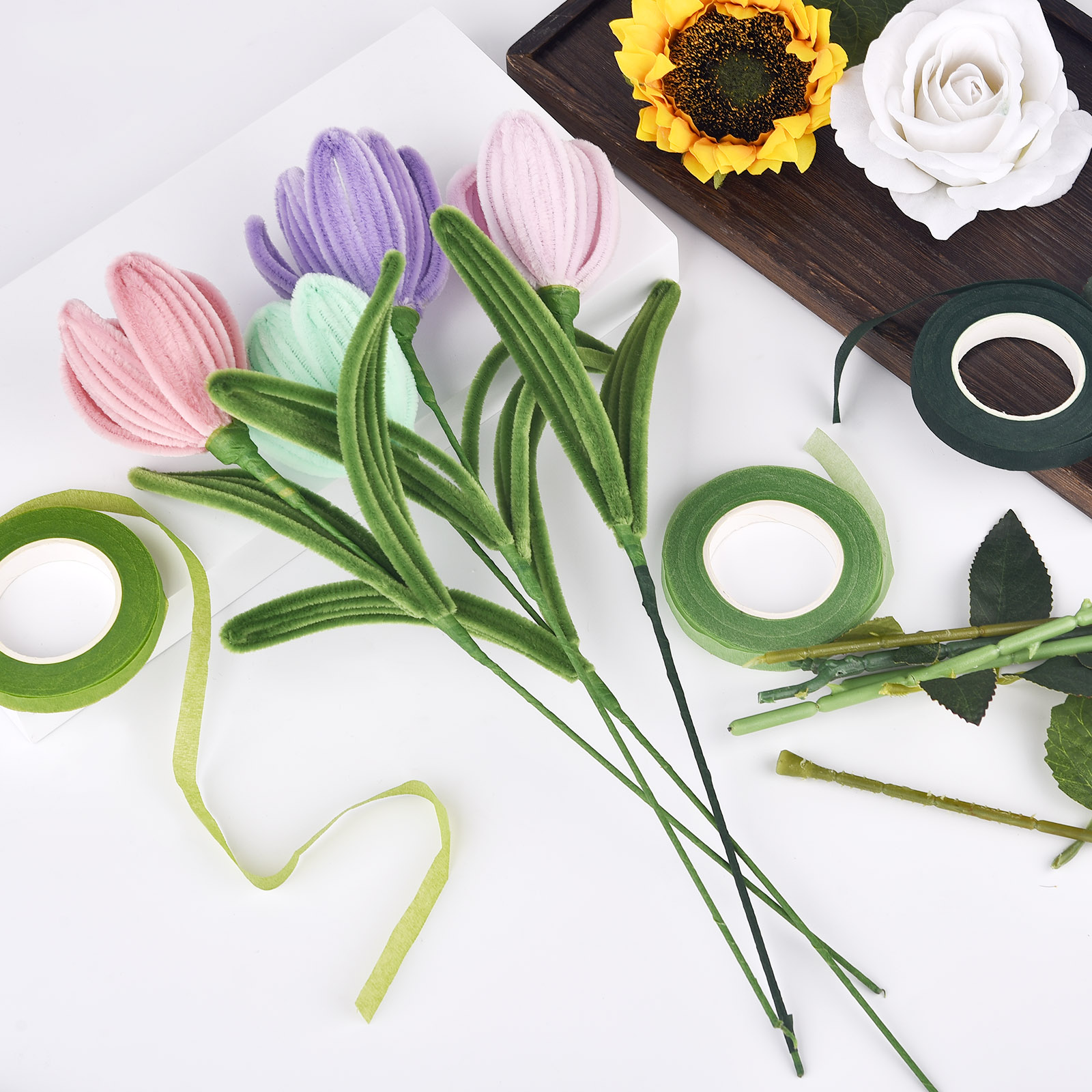 30 jardas fita de haste floral - Supply For Florist avaliação e preço