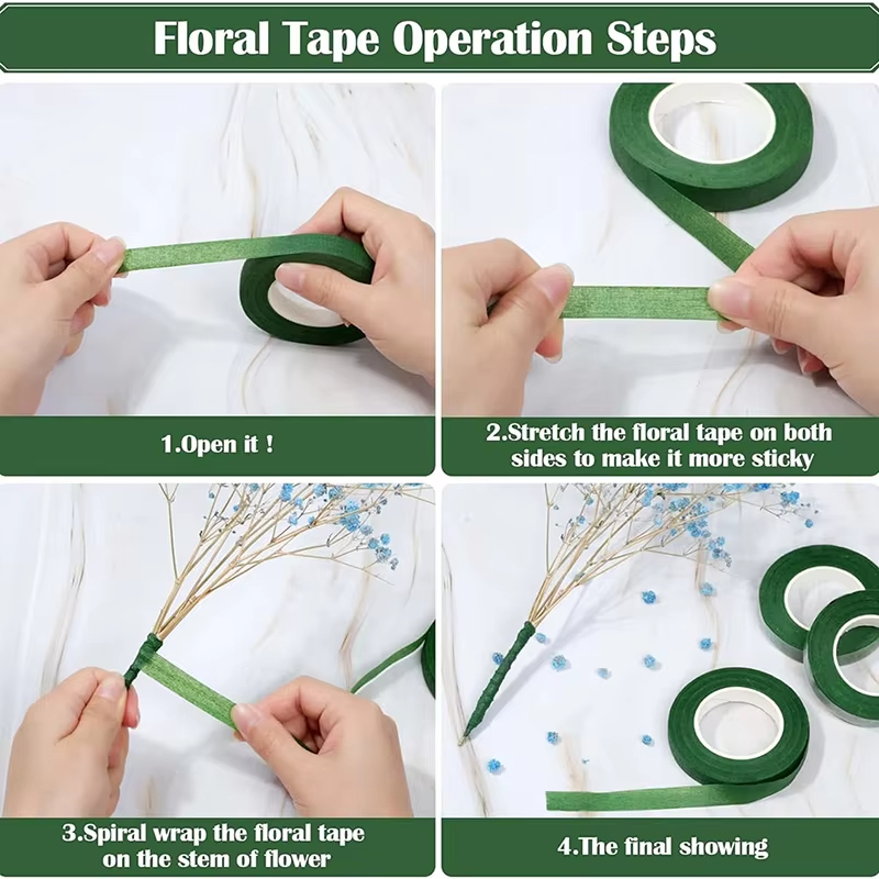 Fita Floral Verde de 20 Jardas - Supply For Florist avaliação e preço