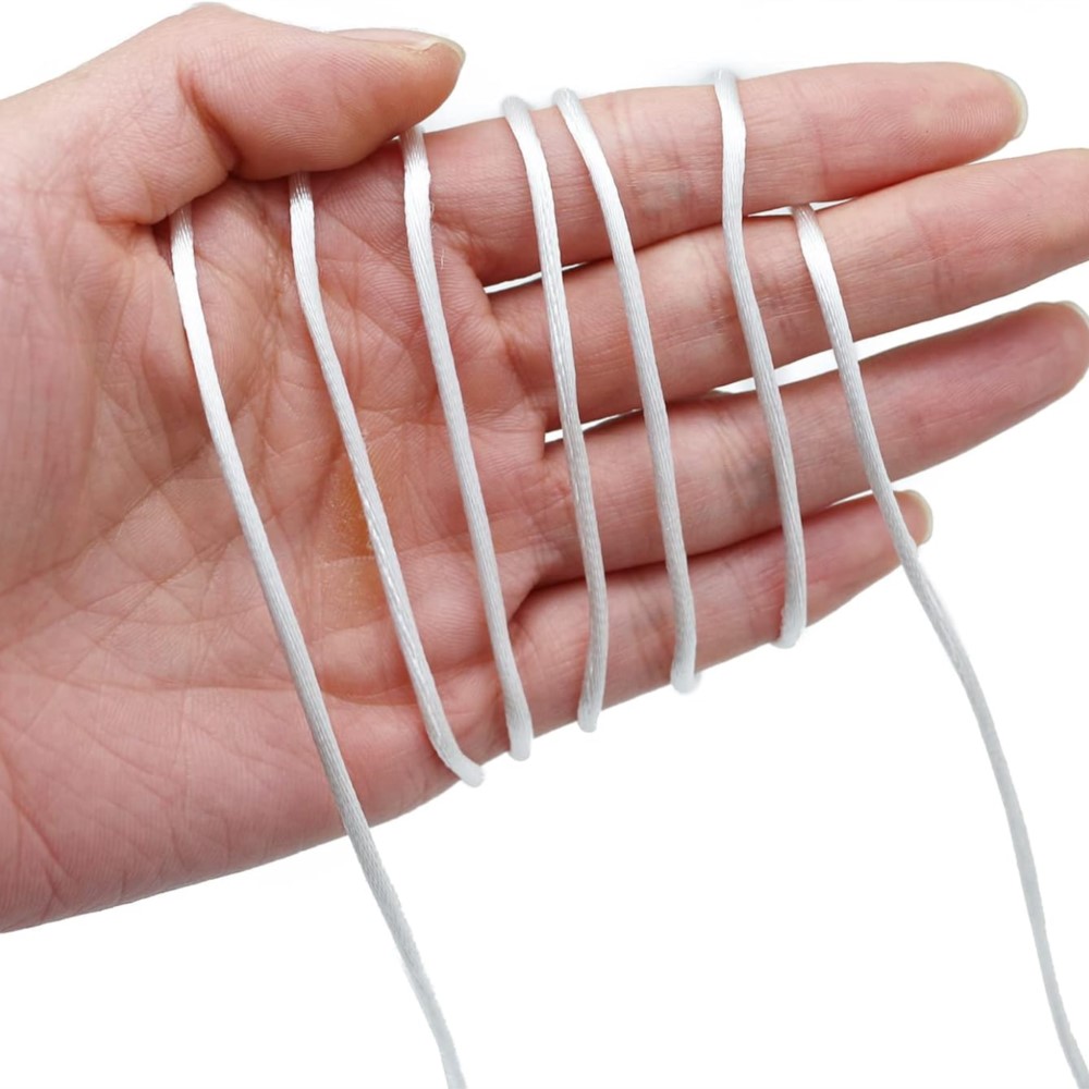 Cordão de cetim de nylon 0.8/1 - Ribbon Wired Satin avaliação e preço