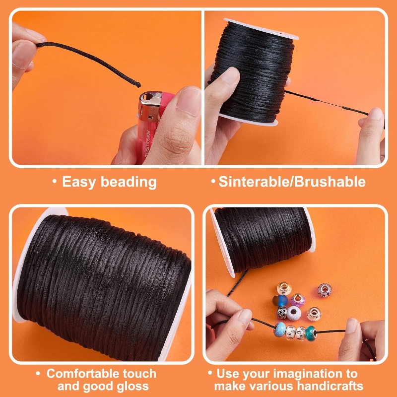 Rattail Cabos De Cetim, Pulsei - Ribbon Wired Satin avaliação e preço