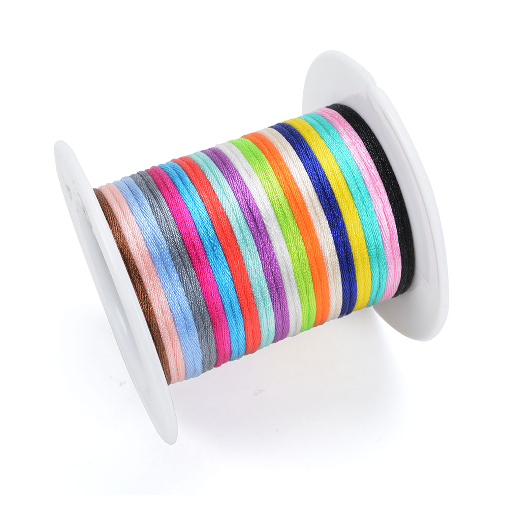Nylon Cordões para Fazer Colar - Ribbon Wired Satin avaliação e preço
