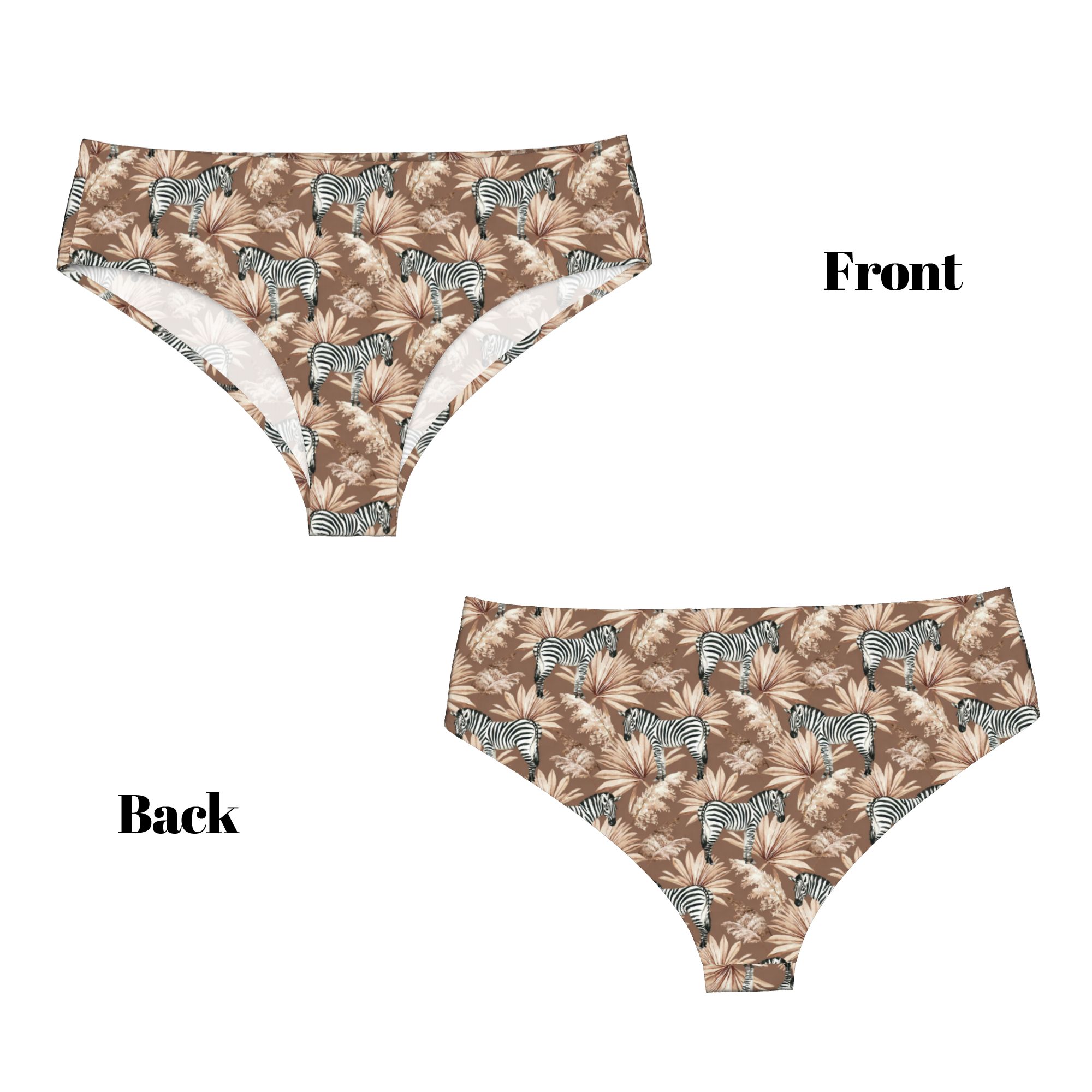 Calcinhas Femininas Estampadas - Palm Leaf Dried avaliação e preço