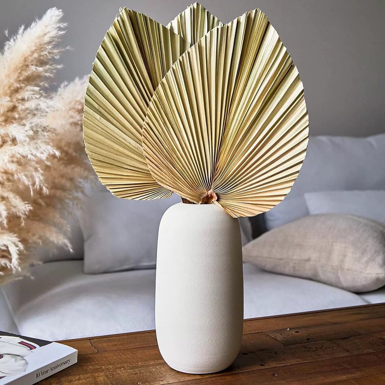 3 Peças de Folhas de Palmeira  - Palm Leaf Dried avaliação e preço