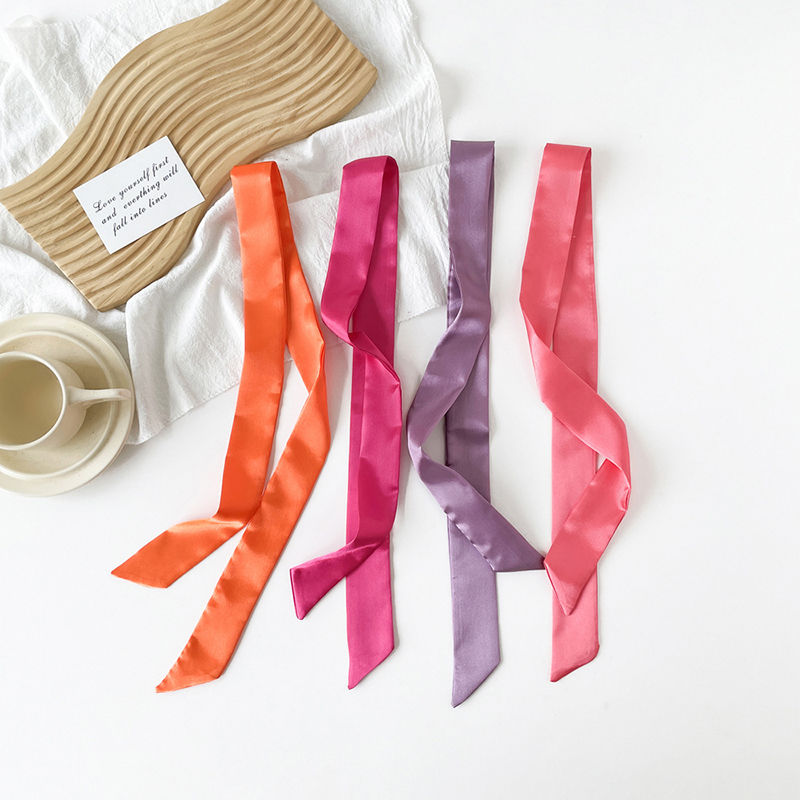 4x100cm cetim de seda lenço es - Ribbon Wired Satin avaliação e preço