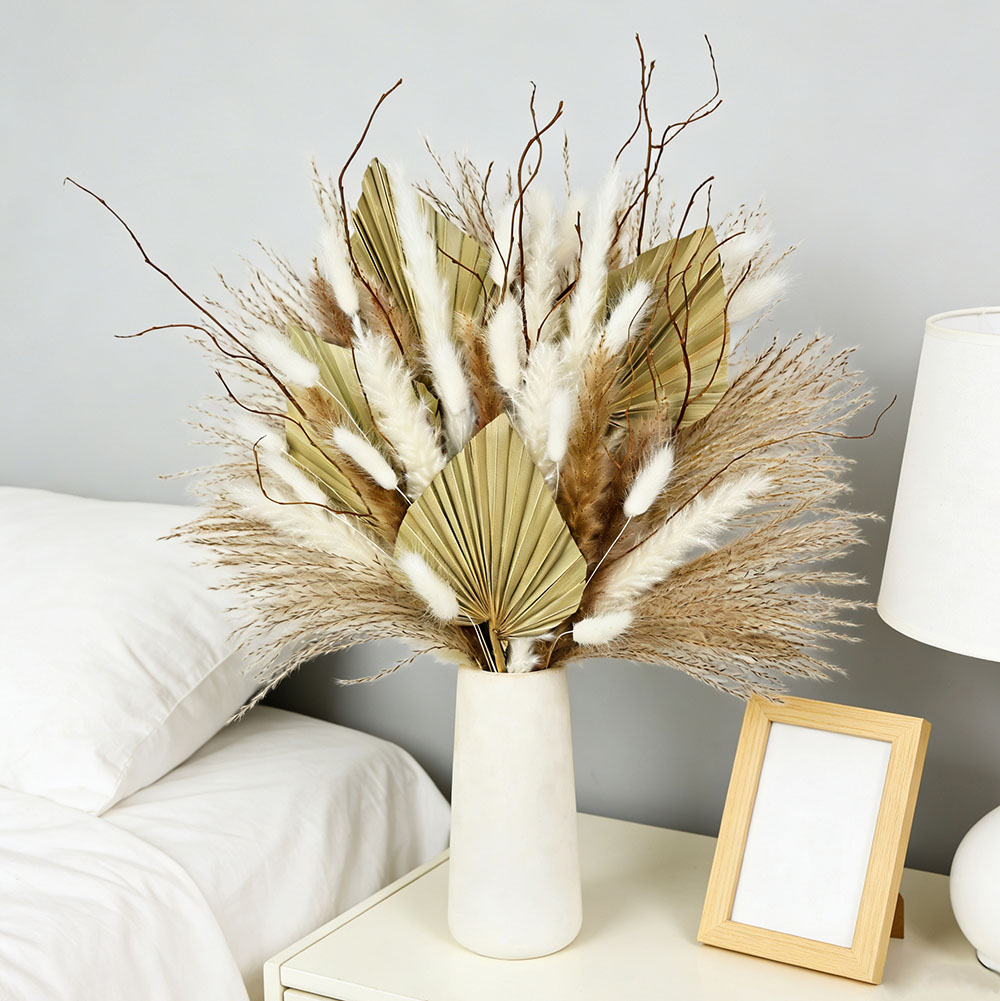 Buquê de folhas de palmeira se - Palm Leaf Dried avaliação e preço