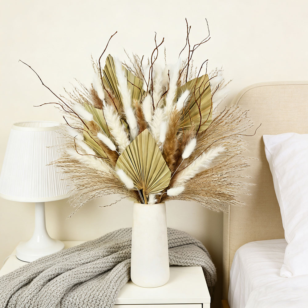 Buquê de folhas de palmeira se - Palm Leaf Dried avaliação e preço